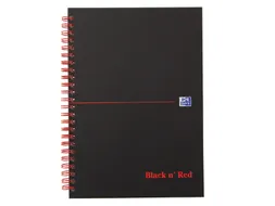 Notitieboek Oxford Black n' Red A5 70v lijn
