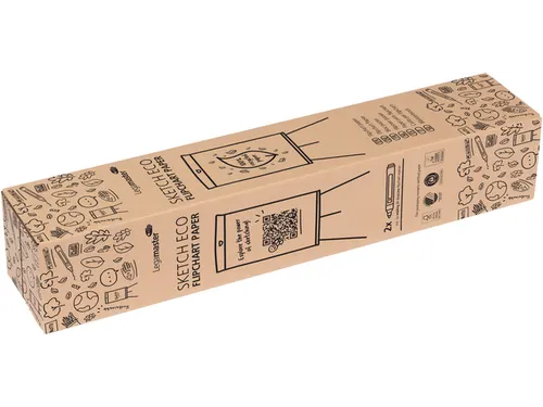 Legamaster SKETCH ECO Flipoverpapier 98x65cm Raster 2x 50vel