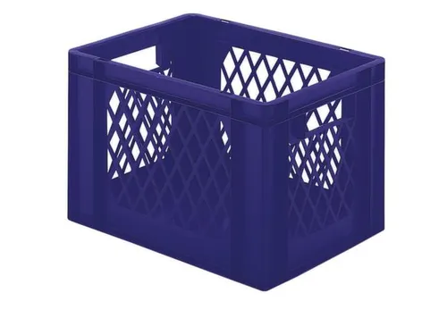 Euronorm-Stapelbak 24l H X L X B 270x400x300mm Blauw