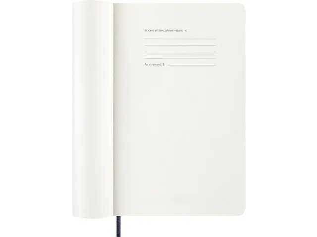 Agenda 2027 Moleskine 12M Weekly 7dag/1pagina large sc sapphire blue