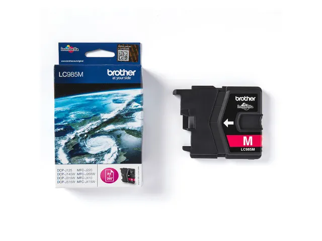 Inktcartridge Brother LC-985M rood