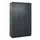 Z-garderobekast,HxBxD 1950x1200x500mm,vak B 200/400mm,draaigrendel