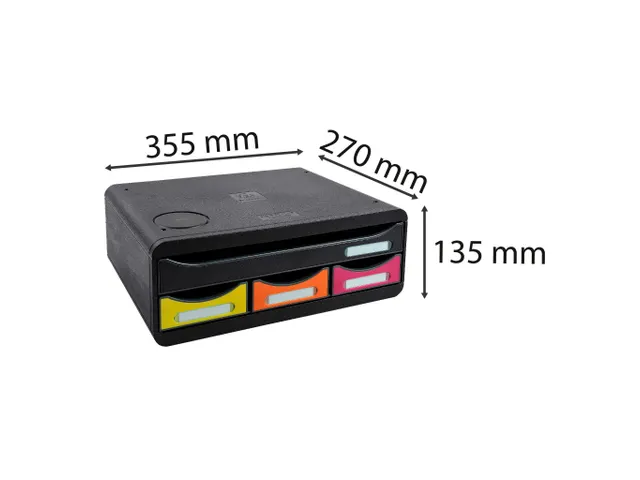 Toolbox Mini 4 Lades Harlekijn