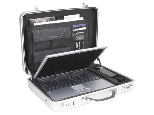 Pilotenkoffer Alumaxx Mercato zilver aluminium