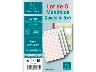 Orderboek Q5x5 14,8x 10,5cm 50bl dupli - 19