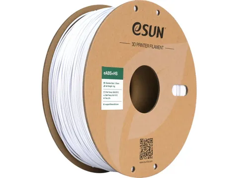 eSUN 3D printer Filament eABS+HS High Speed 1,75mm Koud Wit 1kg