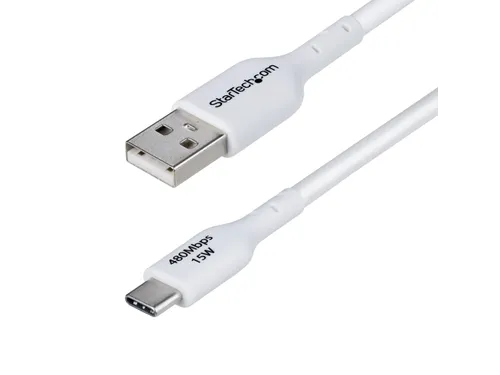 StarTech.com 3m USB-A naar USB-C Laadkabel Wit
