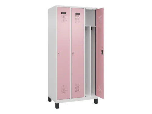 locker voor scheiding van kleding,HxBxD 1950x900x500mm,3vak
