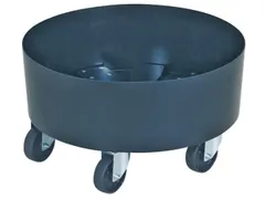 Support Roulant P. Cuve Ronde 35-100 L Plastique Force 100 Kg