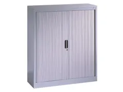 Roldeurkast Hxbxd 1230X1000X420Mm 2Legborden Ral7035