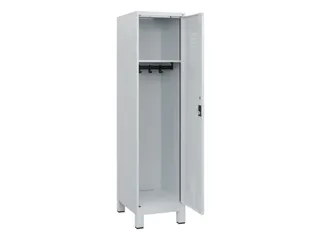 schoollocker,HxBxD 1630x400x500mm,1vak,vak B 400mm,cil.-slot,voeten - 1
