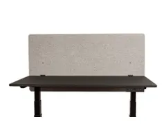 geluidabsorberende tafelscheidingswand,HxBxD 600x1600x20mm,wand PET