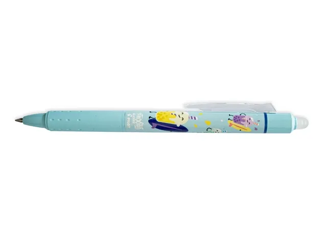 Rollerpen PILOT friXion clicker Pool Party M lichtblauw