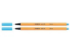 Fineliner STABILO point 88/57 azuur blauw 0.4mm