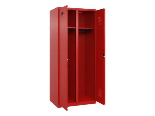 locker voor scheiding van kleding,HxBxD 1850x800x500mm,2vak