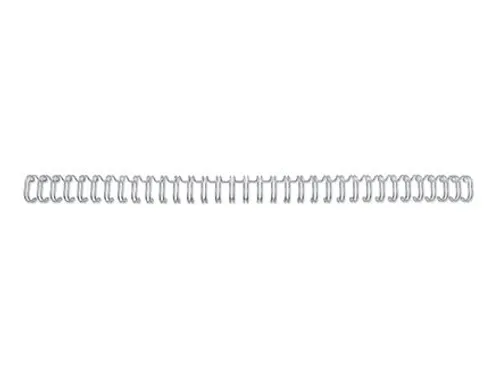 Draadrug GBC 5mm 34-rings A4 zilver 100stuks