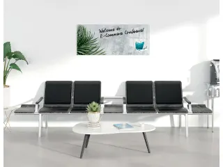 Glas Magneetbord Sigel Artverum Botanic 130x55cm - 3