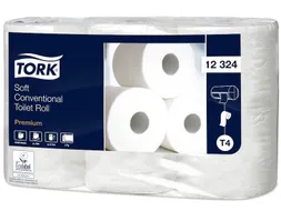 Tork 12324 Premium Toiletpapier Rol T4 2-Laags 396 vel Wit