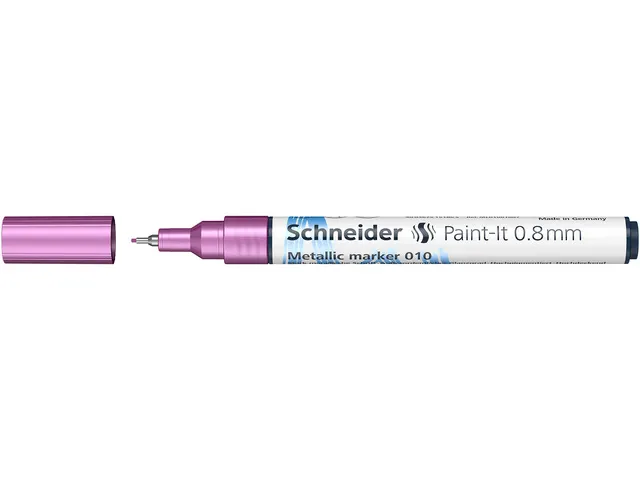 Metallic marker Schneider Paint-It 010 0.8mm paars metallic