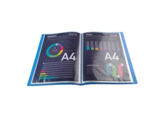 Showalbum Chromaline PP 40 tas A4 blauw - 5