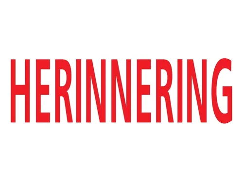 Tekststempel Colop Printer 20/L herinnering