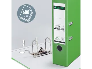 Ordner Leitz 1010 A4 80mm PP lichtgroen - 3