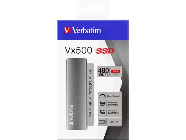 Verbatim Vx500 Externe SSD 480GB