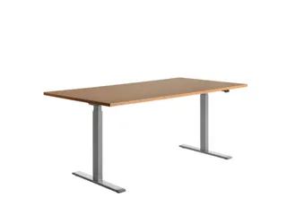 Elektrisch ihv bureau,HxBxD 700-1200x1800x800mm,blad beuken - 2