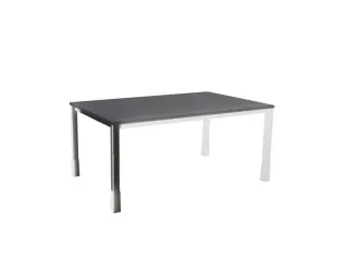 In hoogte verstelbaar bureau,HxBxD 720-840x1600x1000mm,CC-zwart - 2