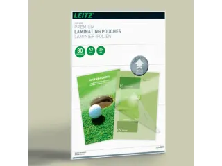 Lamineerhoes Leitz ILAM A3 2x80 micron hoogglans 25stuks - 1