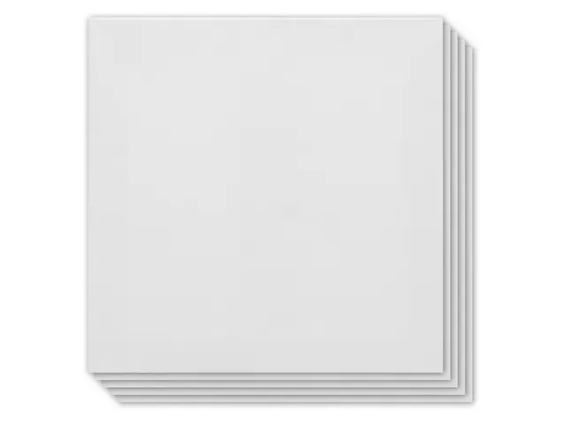 Canvaspaneel Kangaro 30x30 cm set 5 stuks 3mm board 280gr katoen 3x pr