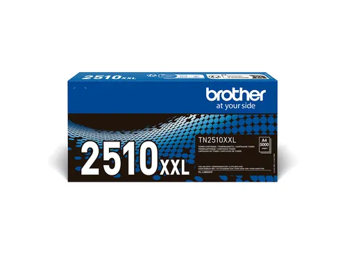 Originele Brother TN2510XXL zwarte tonercartridge HC 5.000 pagina's