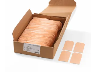 Herma 6018 Hanglabel 60x113mm Bruin karton met plastic oogje 1000 stuk - 1