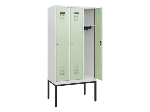 schoollocker,HxBxD 1950x900x500mm,3vak,vak B 300mm,cil.-slot