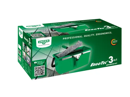 Glasreinigingskit Unger 3in1 Ergotec