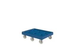 dolly,draagverm. 500kg,laadvl. LxB 814x612mm,platform doorbroken
