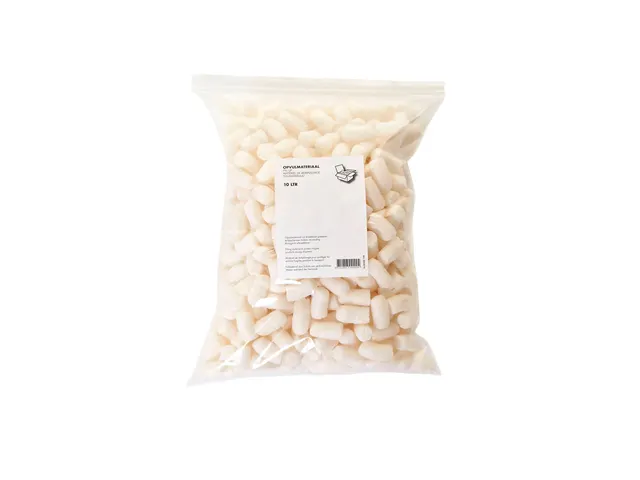 Opvulchips IEZZY 10l duurzaam afbreekbaar creme