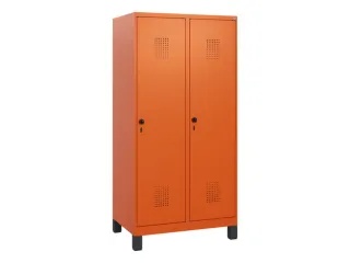 schoollocker,HxBxD 1630x800x500mm,2vak,vak B 400mm,draaigrendel,voeten - 2
