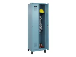 locker,HxBxD 1950x600x500mm,2vak,vak B 300mm,cil.-slot,voeten