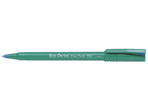 Rollerpen Pentel R50 blauw 0.4mm