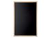 Krijtbord MAUL 30x40cm zwart onbewerkt hout - 2