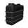 Opslagtank Ruimtebesparend Pe Hxlxb 1690x2070x720mm 2000 Liter Zwart