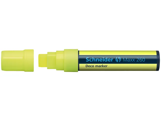 Krijtmarker Schneider Maxx 260 fluorgeel