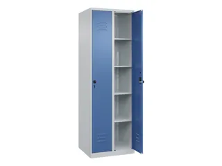 wasgoedverdeelkast,HxBxD 1850x600x500mm,vak B 300mm,draaigrendel - 2