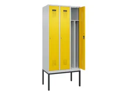 locker voor scheiding van kleding,HxBxD 2120x900x500mm,3vak