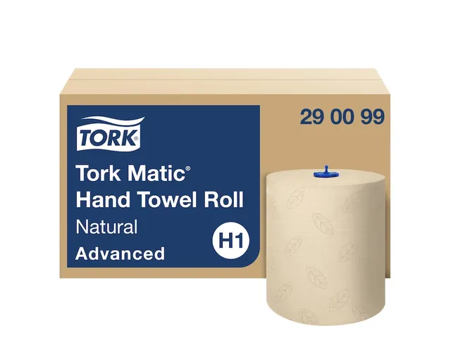 Tork 290099 H1 Matic Advanced Handdoekrol Naturel 2-laags 150m 6 rol