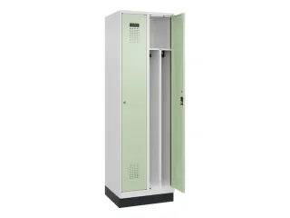 locker voor scheiding van kleding,HxBxD 1950x600x500mm,2vak - 1
