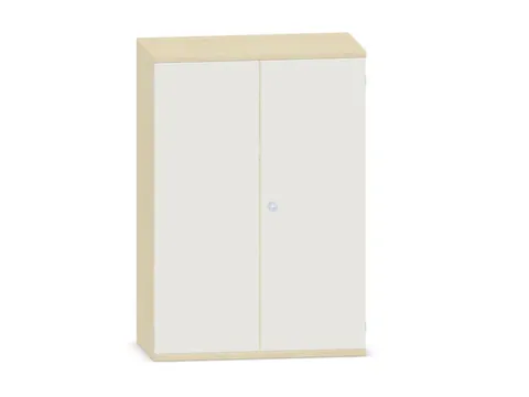 kantoorkast,HxBxD 1150x800x430mm,decor romp esdoorn,decor front wit