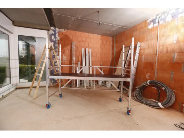 échafaudage pliable,H de travail 2,9m,échafaudage H 1,8m