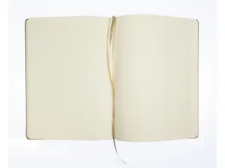 Schetsboek Kangaro A4 taupe PU HC 80 vel 140gr roomwit met elastiek en - 4